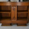 Buffet brutaliste Art déco en chêne massif de Charles Dudouyt 1950's