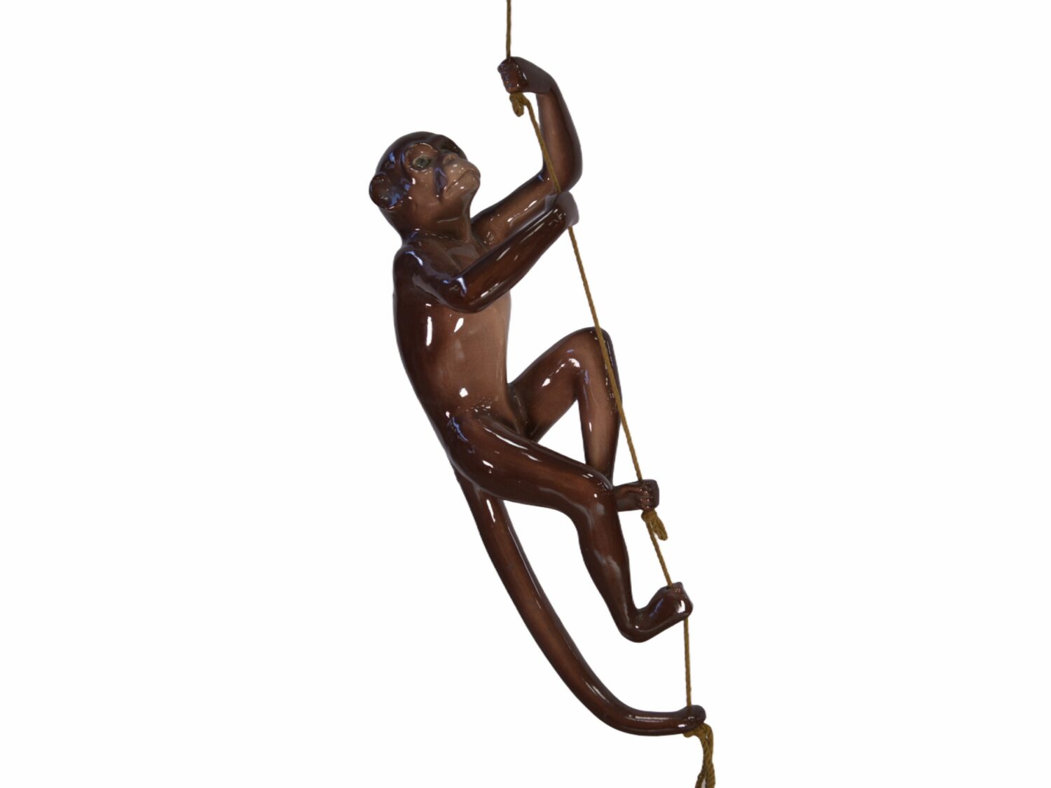 Singe en céramique 1970's