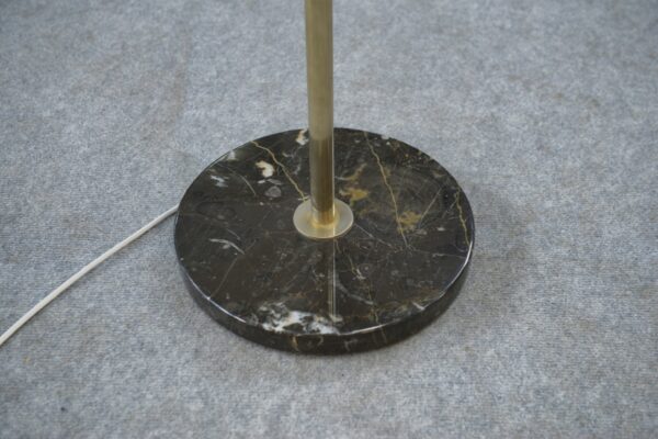 Lampadaire par Pierre Disderot pour Dallux résine et marbre 1960's