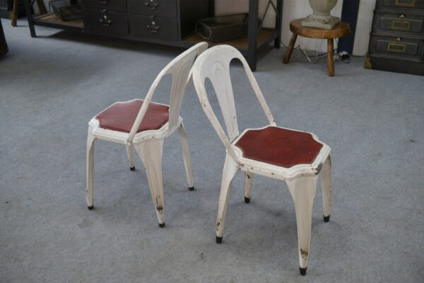 Paire de chaises Multipl's par Joseph Mathieu 1940's