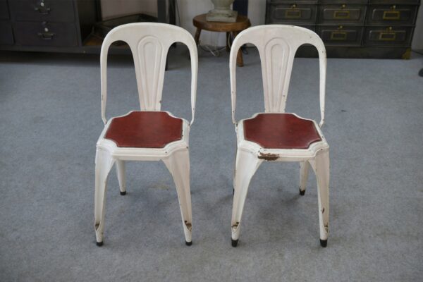 Paire de chaises Multipl's par Joseph Mathieu 1940's
