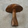 Champignon décoratif en bois brut 1980's