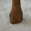 Champignon décoratif en bois brut 1980's