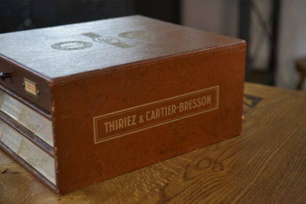 Ancienne boîte de mercerie Thiriez & Cartier-Bresson 1950's
