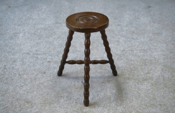 Tabouret dans le goût de Charles Dudouyt 1960's