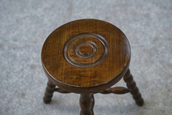 Tabouret dans le goût de Charles Dudouyt 1960's