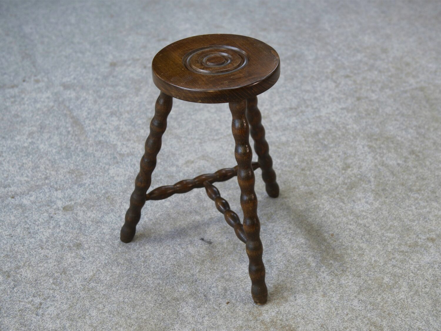 Tabouret dans le goût de Charles Dudouyt 1960's