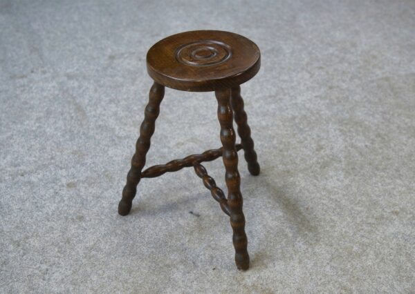 Tabouret dans le goût de Charles Dudouyt 1960's