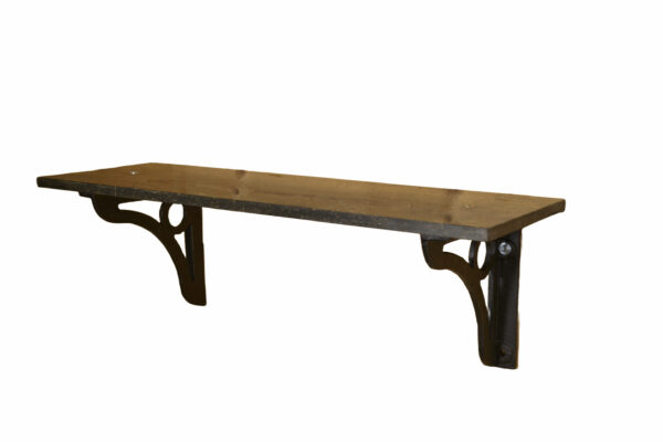 Console murale en fonte et pierre bleue France 1950's
