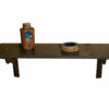 Console murale en fonte et pierre bleue France 1950's