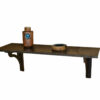 Console murale en fonte et pierre bleue France 1950's
