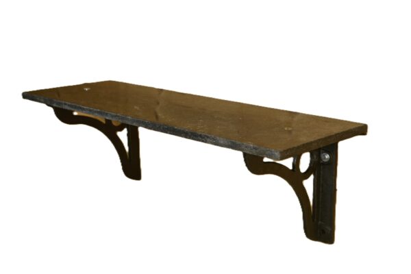 Console murale en fonte et pierre bleue France 1950's