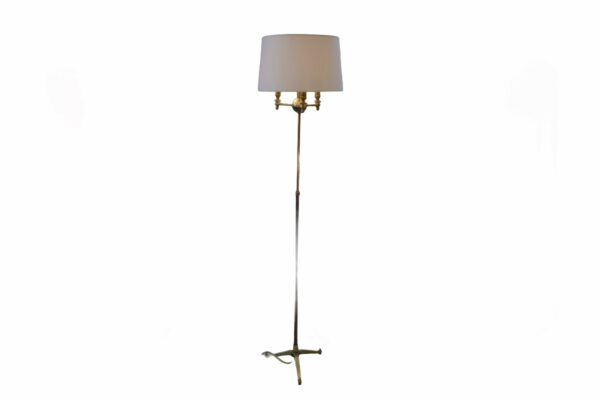 Lampadaire néoclassique par Henri Petitot pour l'atelier Petitot Paris France 1930's