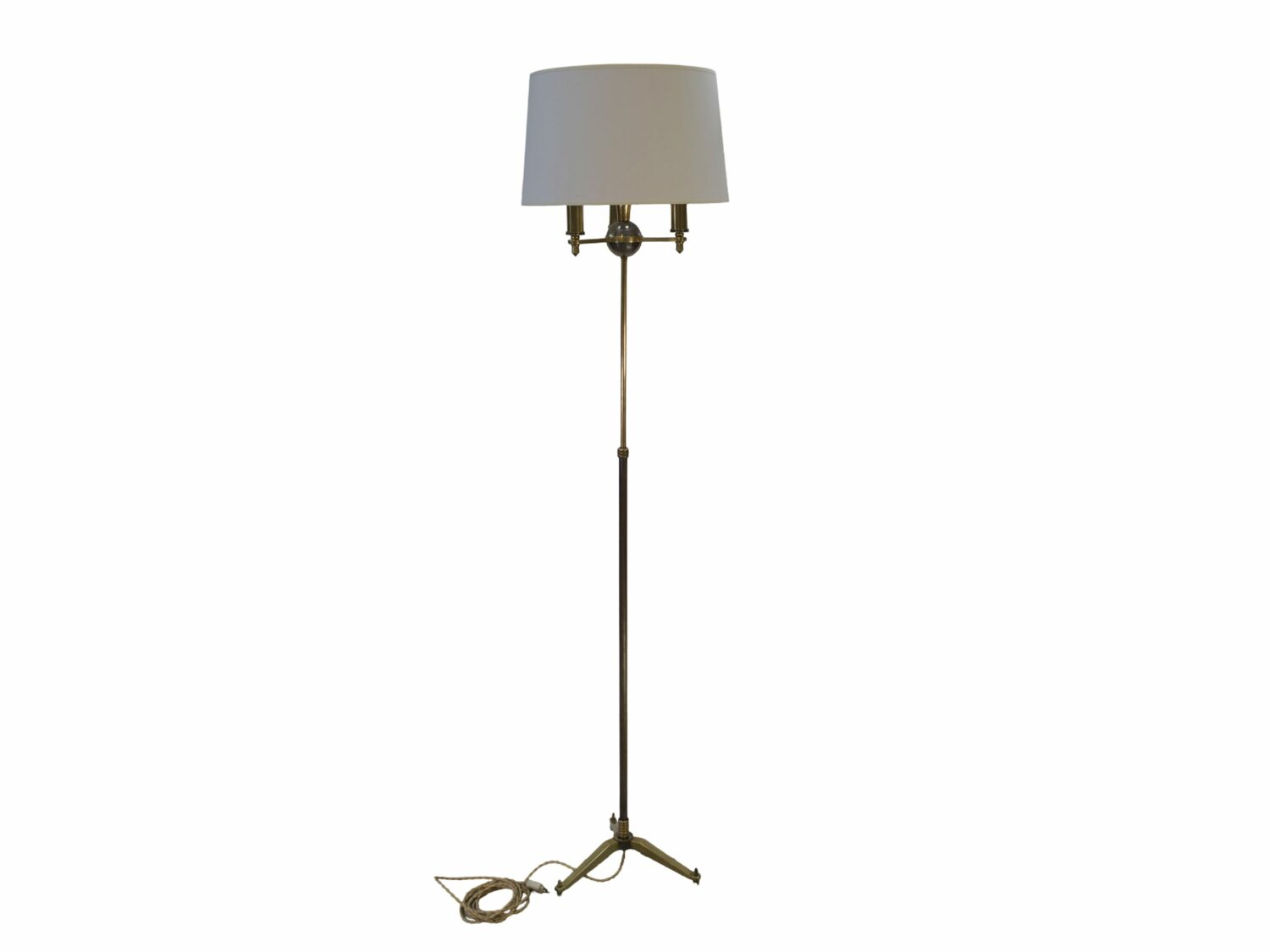 Lampadaire néoclassique par Henri Petitot pour l'atelier Petitot Paris France 1930's