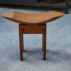 Paire de tabourets japonais en teck