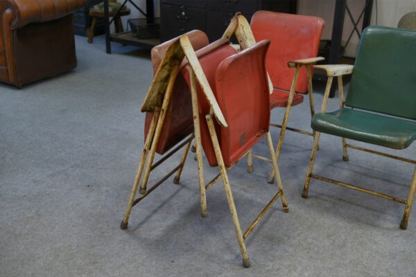 Chaises pliantes par Russel Wright pour Samsonite Chairs 1960's