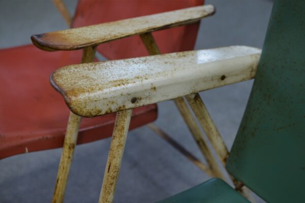 Chaises pliantes par Russel Wright pour Samsonite Chairs 1960's