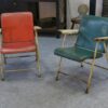 Chaises pliantes par Russel Wright pour Samsonite Chairs 1960's