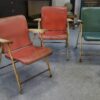 Chaises pliantes par Russel Wright pour Samsonite Chairs 1960's