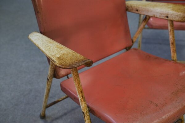 Chaises pliantes par Russel Wright pour Samsonite Chairs 1960's