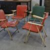 Chaises pliantes par Russel Wright pour Samsonite Chairs 1960's