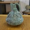 Vase céramique design en terre cuite signé 1968's