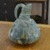 Vase céramique design en terre cuite signé 1968's