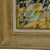 Tableau style Cubiste signé YUS 1960's