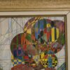 Tableau style Cubiste signé YUS 1960's