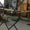 Grand miroir industriel 1960's
