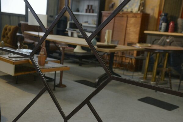 Grand miroir industriel 1960's