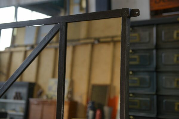 Grand miroir industriel 1960's