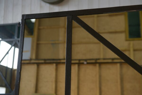 Grand miroir industriel 1960's