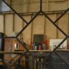 Grand miroir industriel 1960's