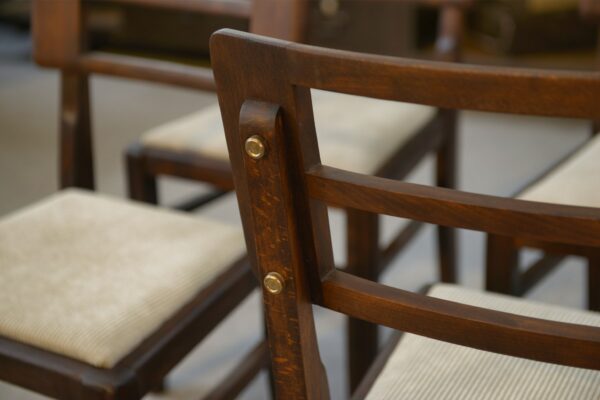 Ensemble de 6 chaises par Pierre Cruege 1960's