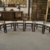 Ensemble de 6 chaises par Pierre Cruege 1960's
