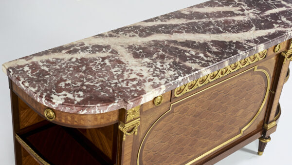 Enfilade de style Louis XVI réalisée vers 1830 par la Maison Krieger