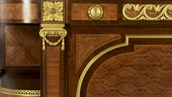 Enfilade de style Louis XVI réalisée vers 1830 par la Maison Krieger