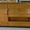 Armoire en chêne massif par Guillerme et Chambron et céramique par Danikowski 1950's