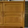 Armoire en chêne massif par Guillerme et Chambron et céramique par Danikowski 1950's