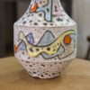 Vase en céramique par Marius Bessone à Vallauris 1950's