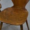 Lot de 4 chaises modèle "Fourmi" par Baumann 1950's