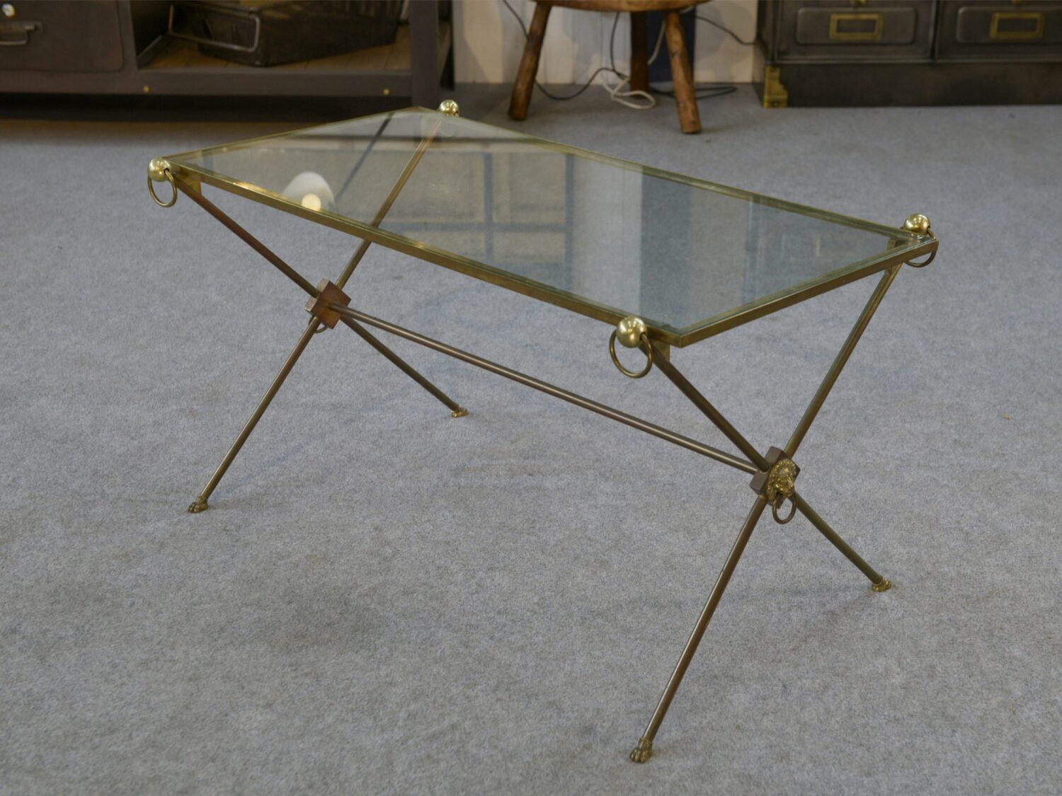 Table basse néo-classique attribuée à Maison Jansen 1950/1970's