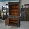 Buffet 2 corps 2 portes 2 tiroirs en pin 1900's