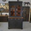 Buffet 2 corps 2 portes 2 tiroirs en pin 1900's