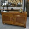 Buffet en chêne massif Art déco par Henri Bonjour 1930's