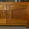 Buffet en chêne massif Art déco par Henri Bonjour 1930's