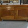 Buffet en chêne massif Art déco par Henri Bonjour 1930's