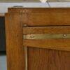 Buffet en chêne massif Art déco par Henri Bonjour 1930's