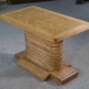 Table d'appoint en chêne massif attribué à Gaston Poisson 1960's
